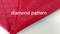 PVC Synthetic Leather for Car Seat for Furniture Embroidery Quilted Diamond Stitching Automotive