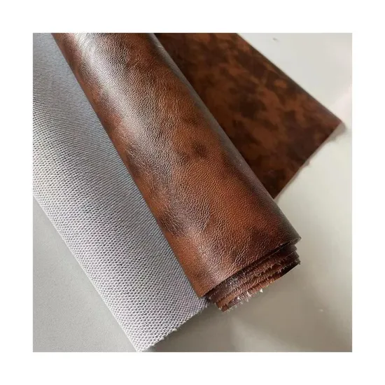PVC PU Leather Albrich Hot Sale 2022 Soft Hand Feeling for Sofa Furniture Material