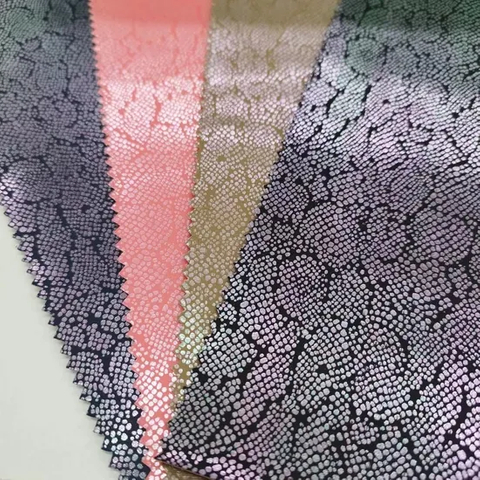 China Jiangsu Factory Patent PVC Synthetic Leather for Shoe